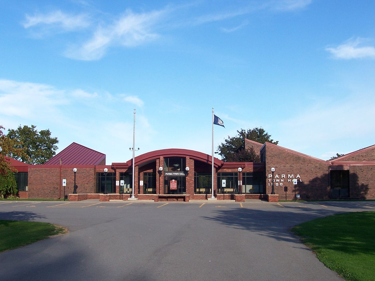Parma Town Hall Parma Hilton Historical Society