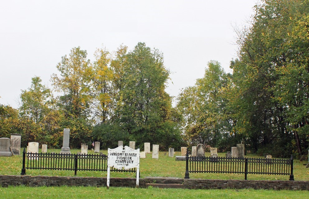 Wright Cemetery Parma Hilton Historical Society