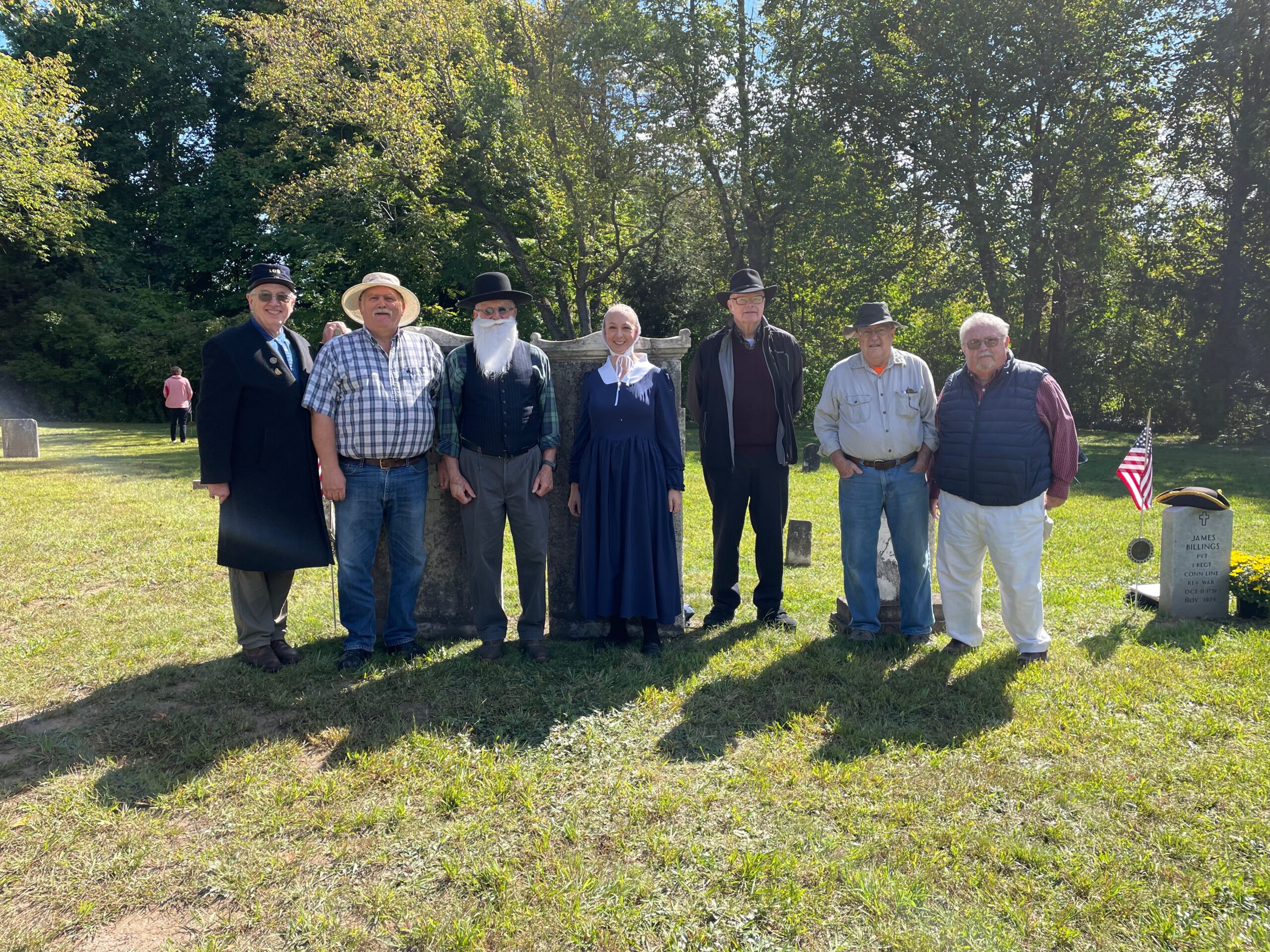 SageKnapp Cemetery Tour Parma Hilton Historical Society